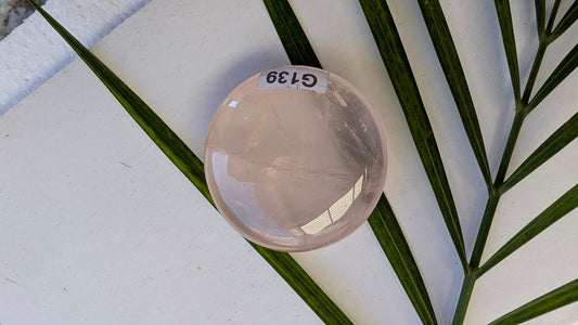 G139 Quartz rose Galet