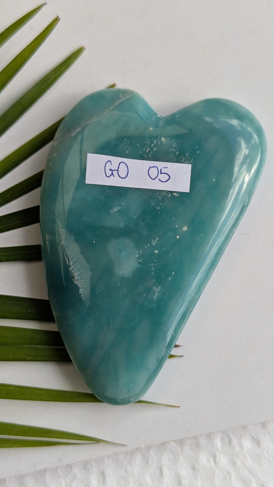 GO 05 Amazonite Gua sha
