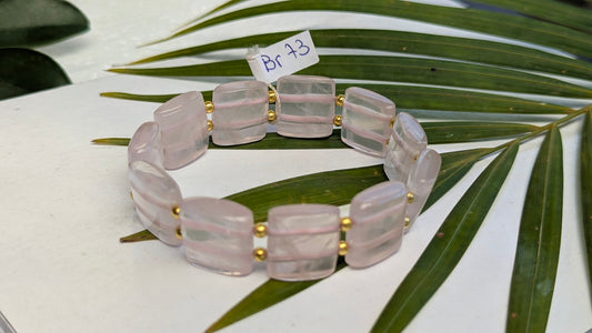 Br 73 Quartz rose bracelet