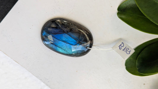 Pe183 Labradorite Pendentif
