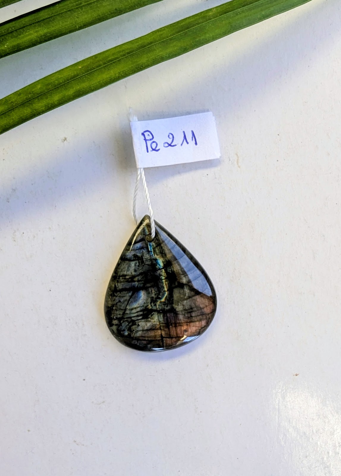 Pe 211 Labradorite pendentif