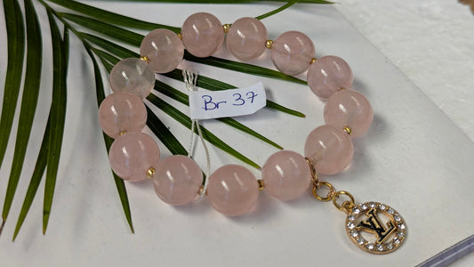 Br 37 Quartz rose bracelet