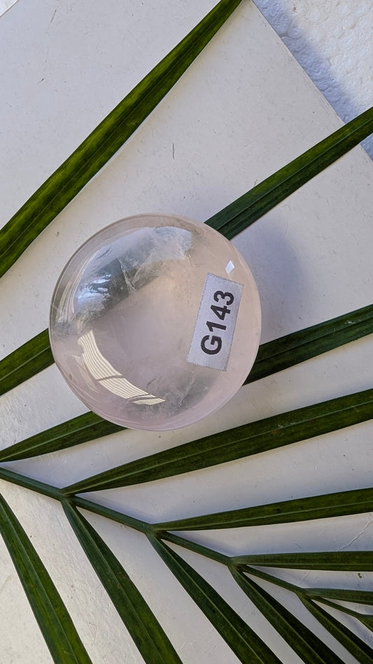 G143 Quartz rose Galet