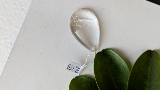 Pe158 Cristal de roche Pendentif