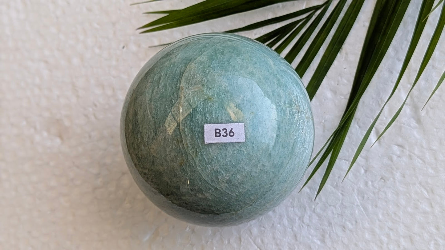 B36 Amazonite sphère