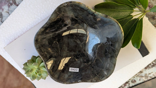 CO63 Labradorite Coupelle