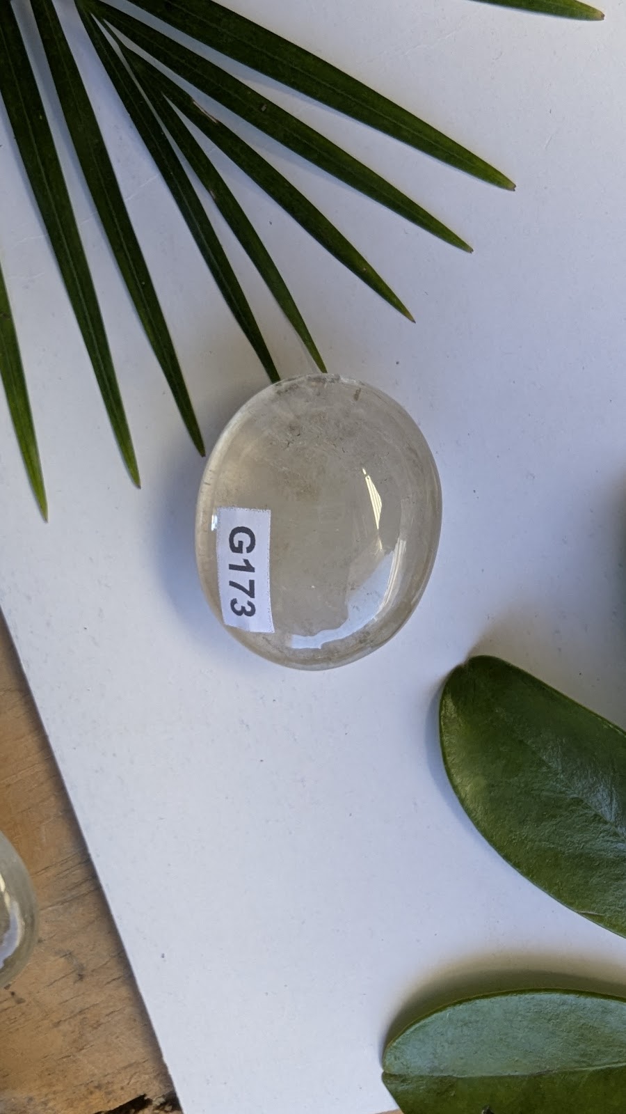 G173 Citrine Galet