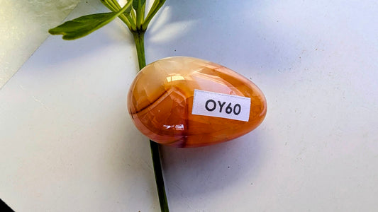 OY60 Cornaline Oeuf de Yoni