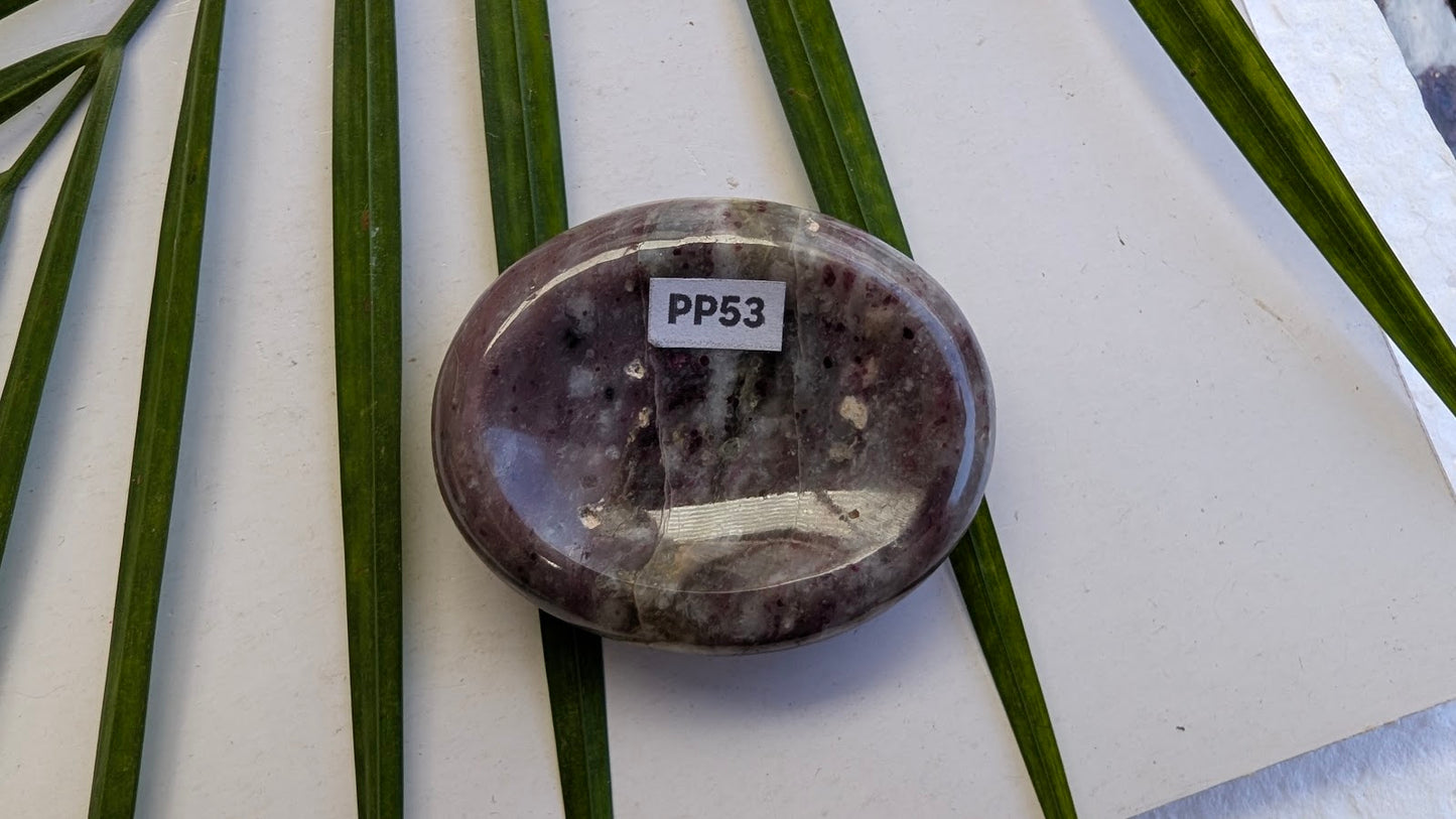 PP53 Jaspe ocean Pierre de pouce
