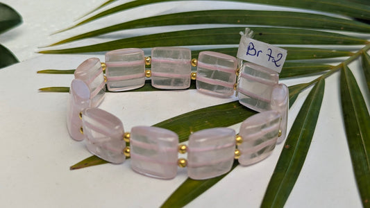Br 72 Quartz rose bracelet