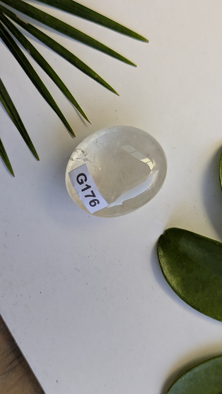 G176 Citrine Galet