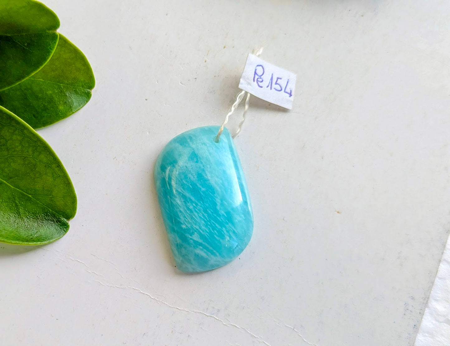 Pe 154 Amazonite Pendentif