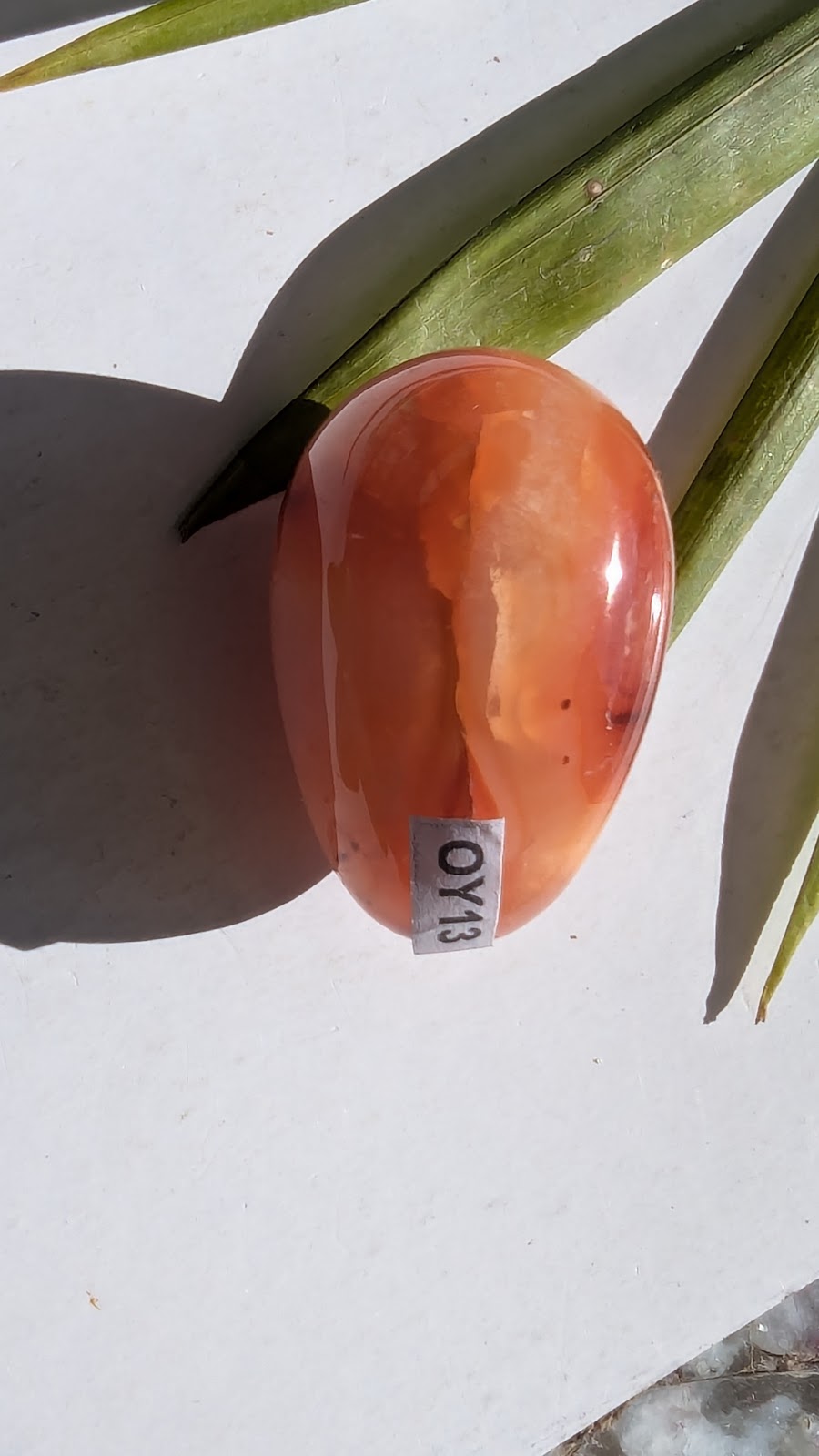 OY13 Cornaline Oeuf de Yoni