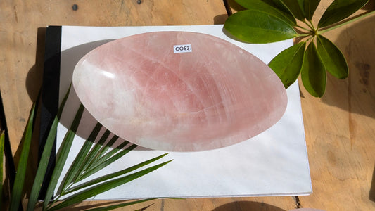 CO53 Quartz-Rose Coupelle