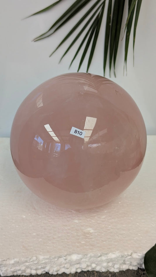 B10 Quartz-Rose Sphère