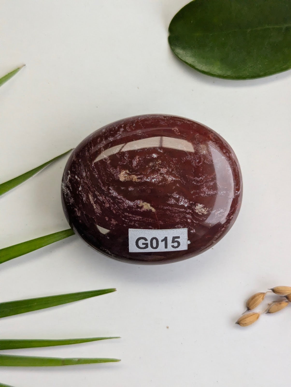 G015 Jaspe Rouge Galets