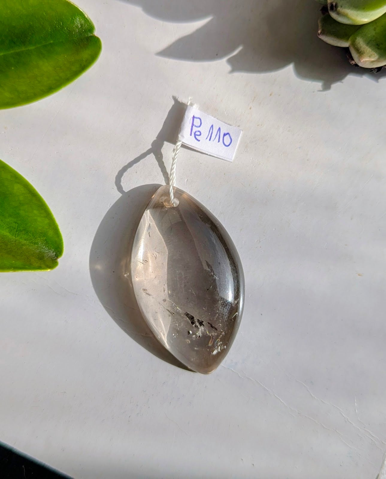 Pe110 Citrine Pendentif