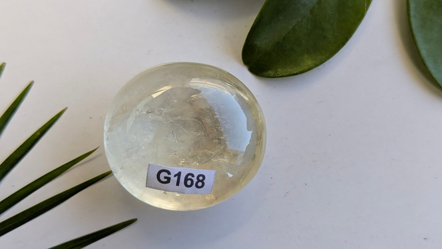 G168 Citrine Galet