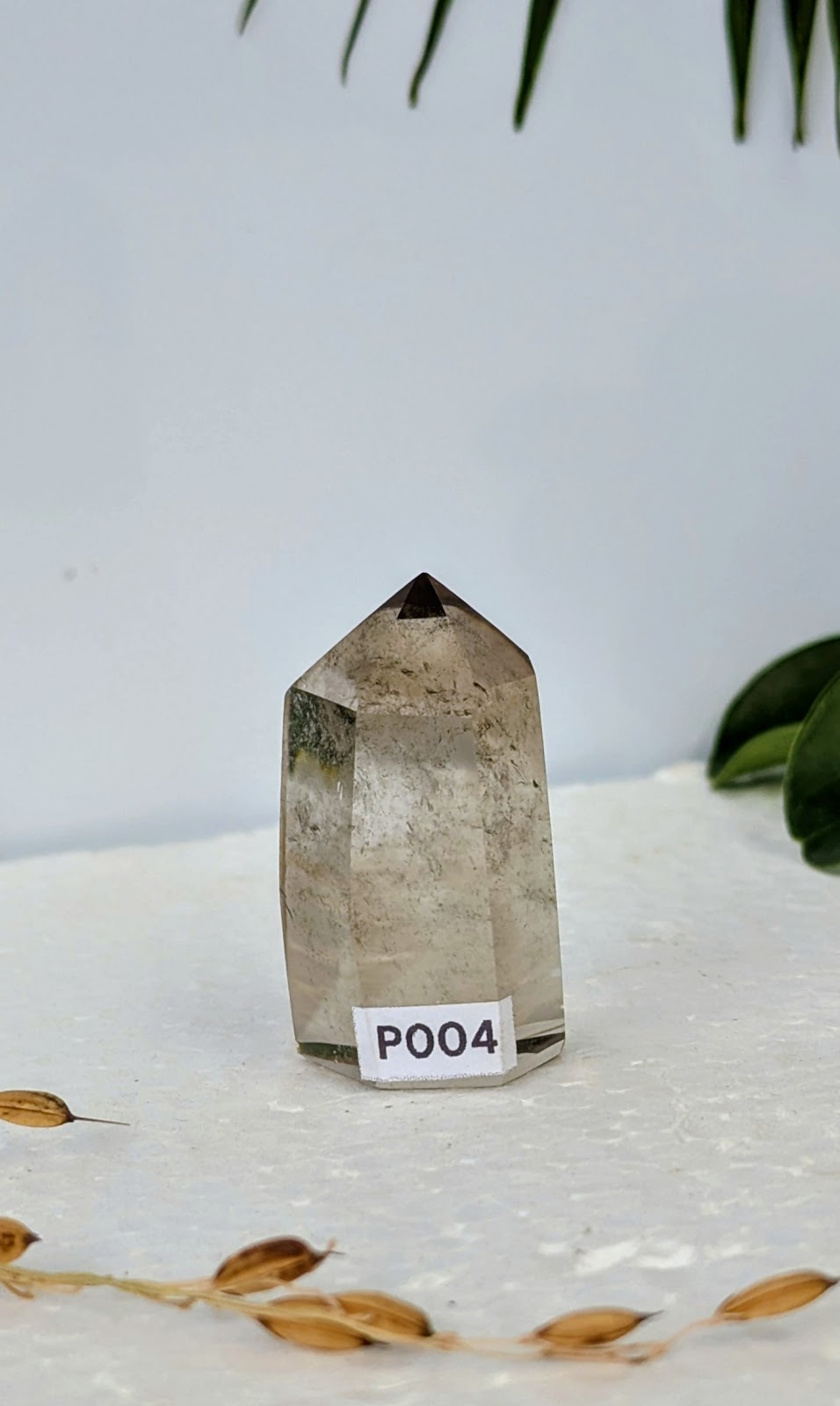 PO04 Quartz fumé Prisme