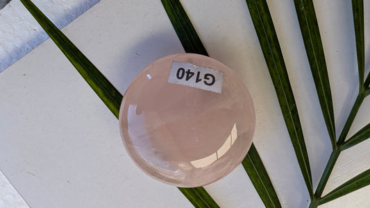 G140 Quartz rose Galet