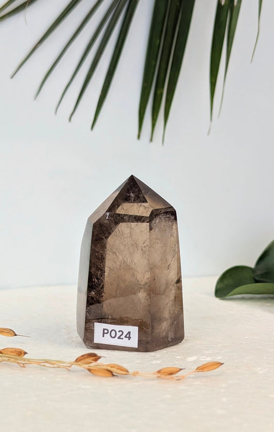PO24 Quartz fumé Prisme