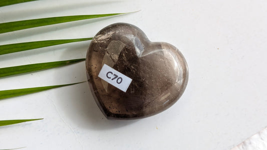 C70 Quartz fumé Coeur