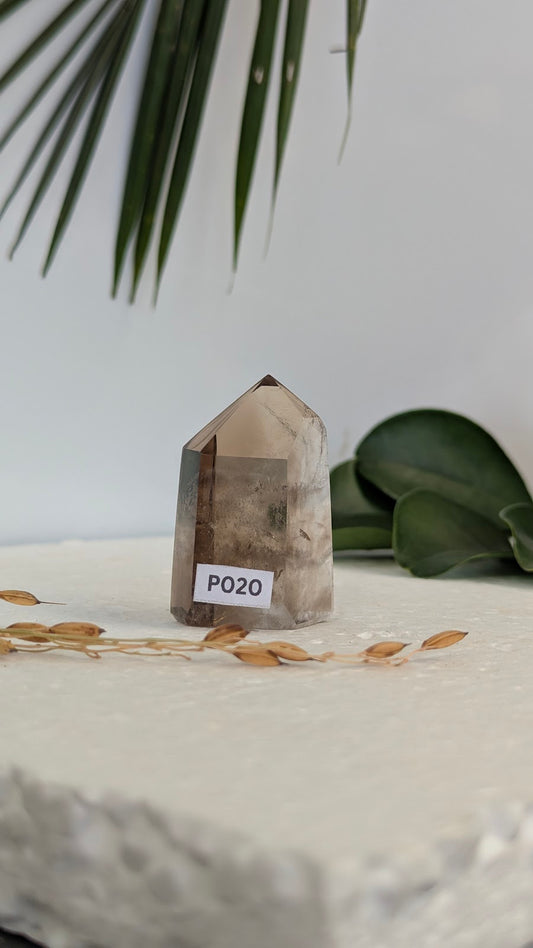 PO20 Quartz fumé Prisme