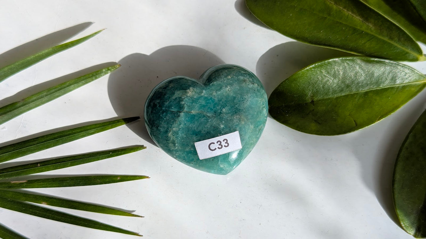 C33 Amazonite coeur