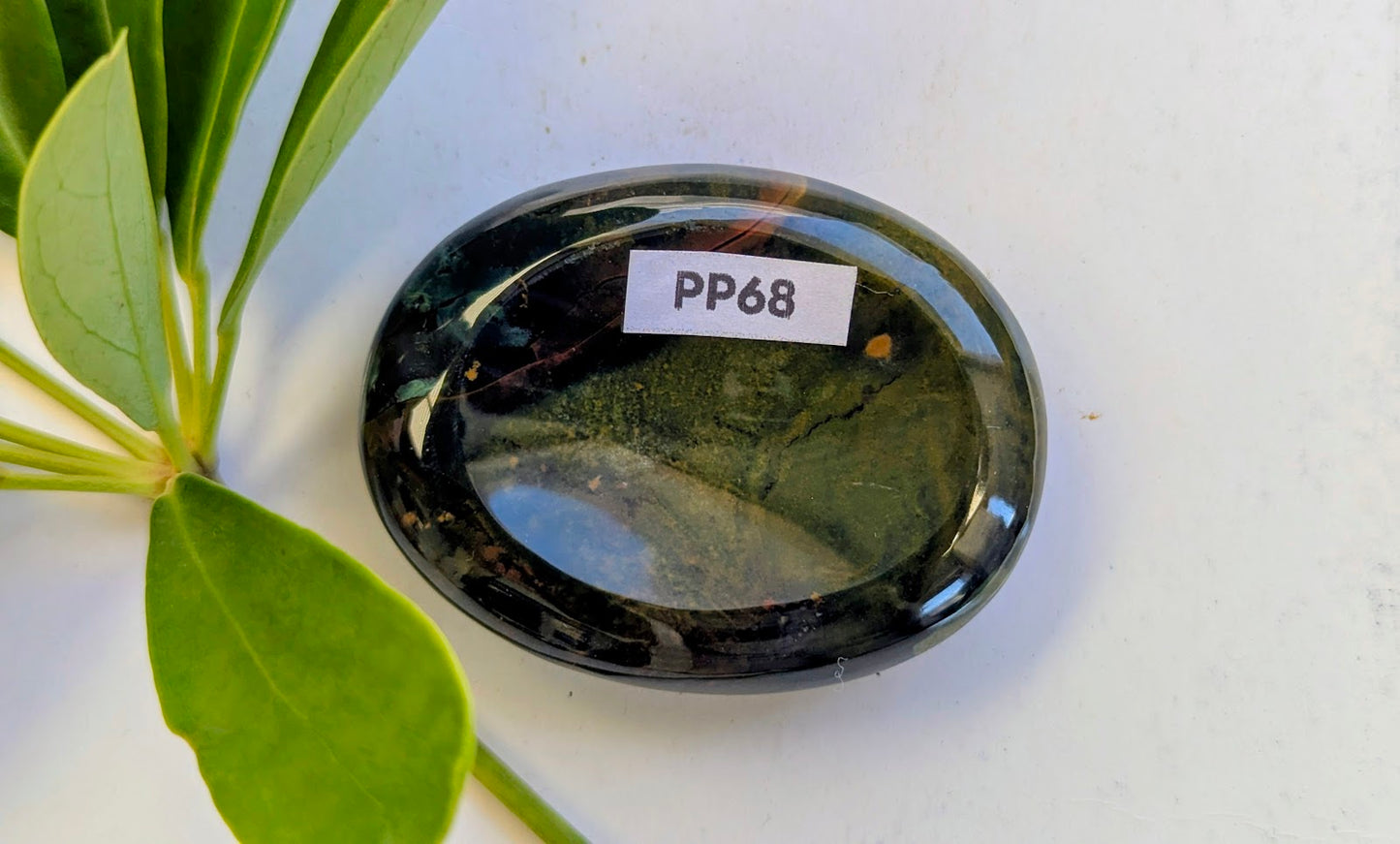 PP68 Jaspe Vert pierre de pouce