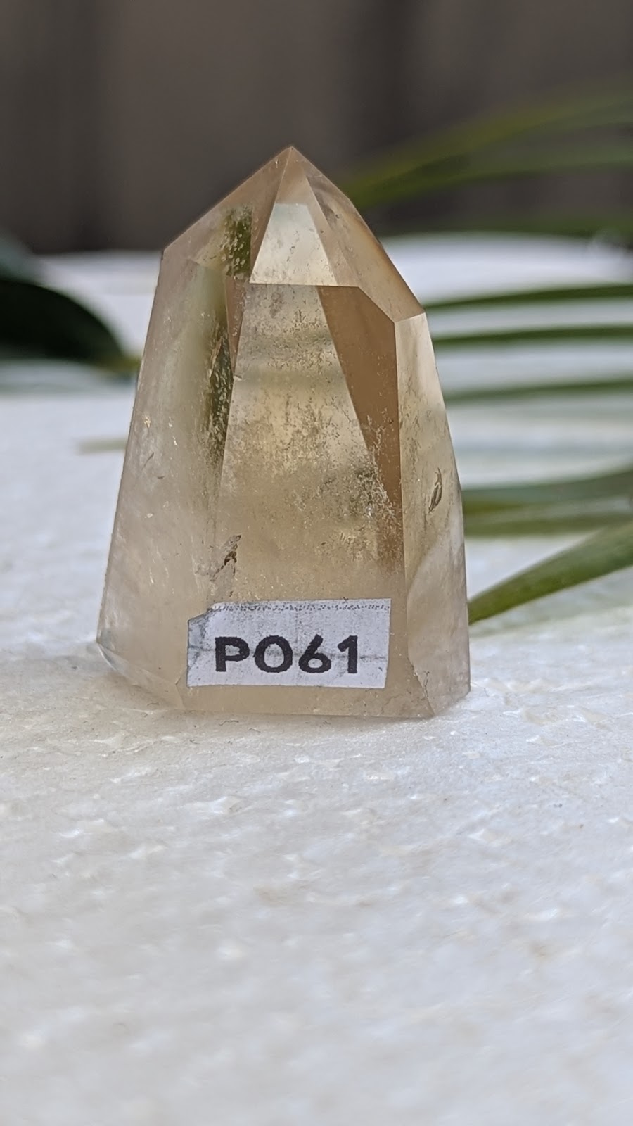 PO61 Citrine prisme