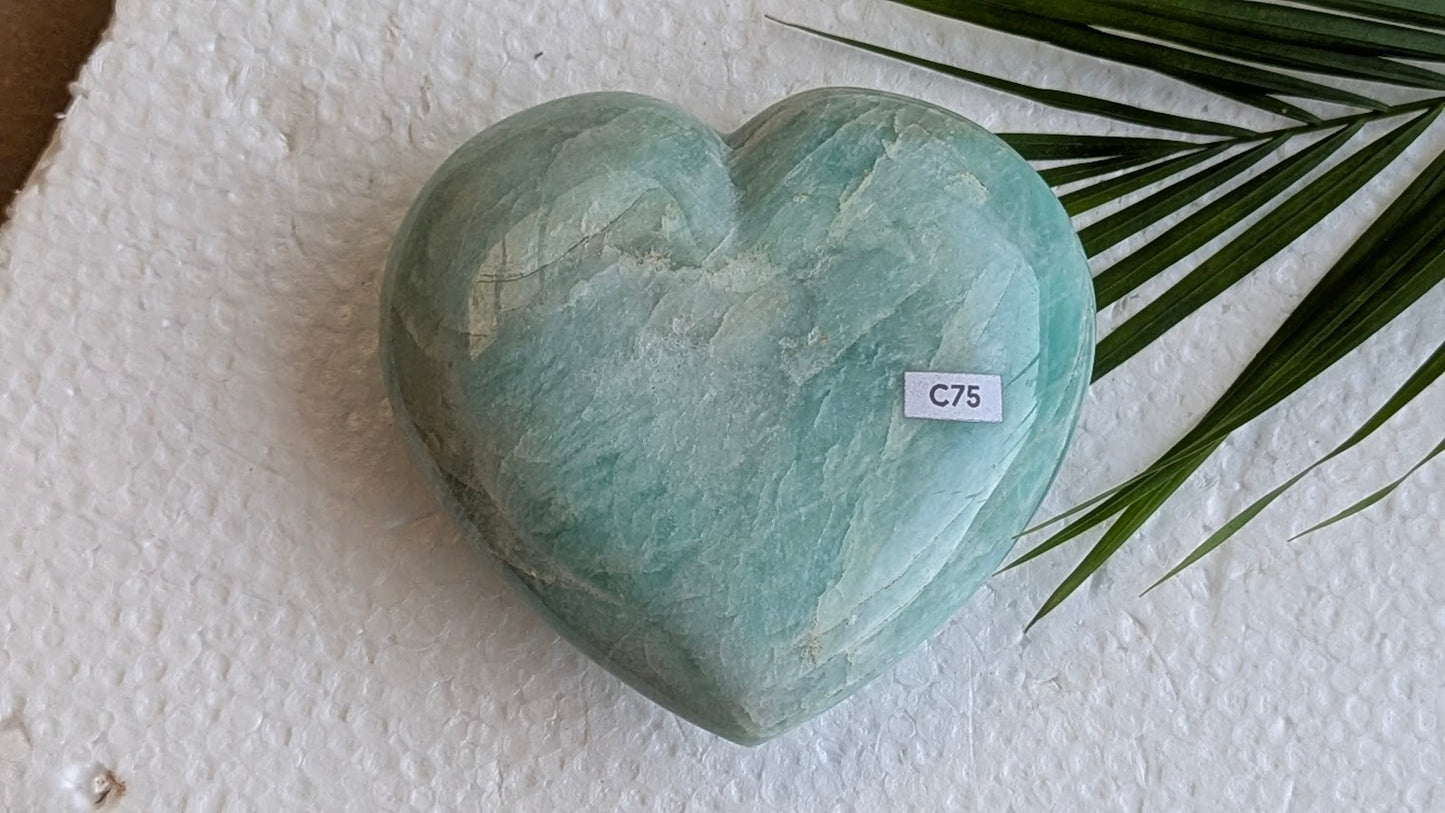 C75 Amazonite coeur