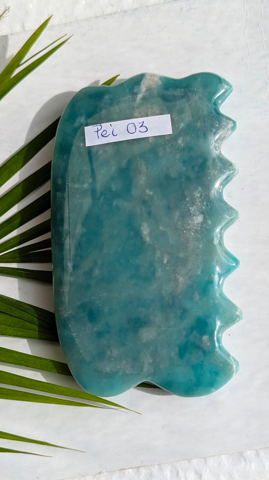 Pei 03 Amazonite peigne