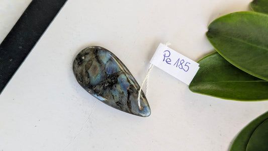Pe185 Labradorite Pendentif