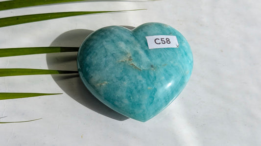 C58 Amazonite coeur