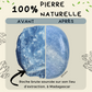 2 x Galets Calcite Bleue Grade B avec imperfections