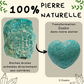 Amazonite Cœur, pierre naturelle fait-main