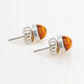 Boucles d'oreille Citrine & Argent 925